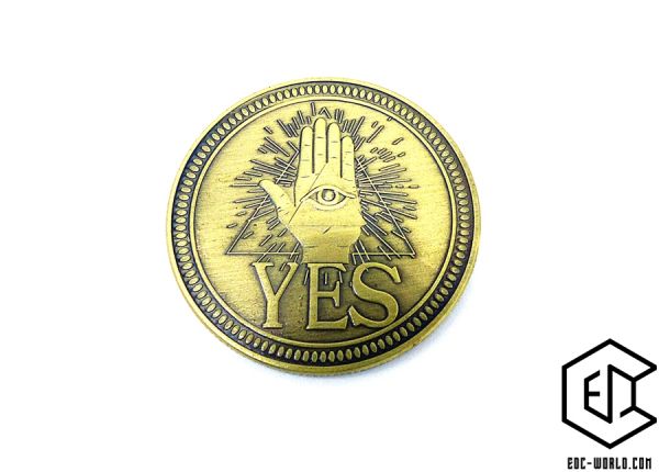 Yes-No-Münze Nr. 3
