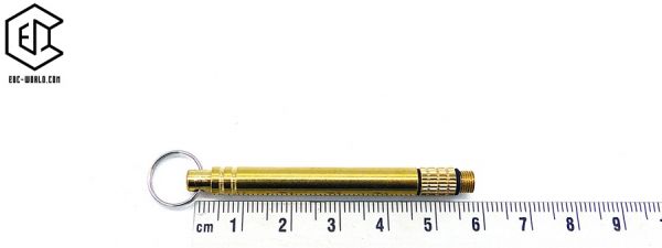 Zahnstocher messingfarben zerlegbar Titan