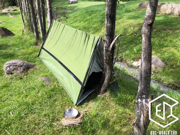 Origin Outdoors®: Survival Zelt grün 3 in 1