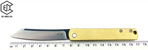 BÖKER PLUS® : Taschenmesser Zenshin 42 Brass