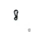 Mini Karabiner, Alu, schwarz